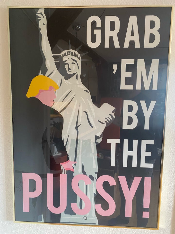 Plakat, Citatplakat, motiv: Trump