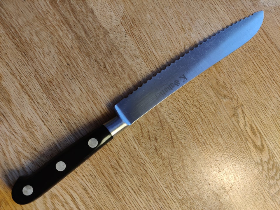 K Sabatier brød kniv