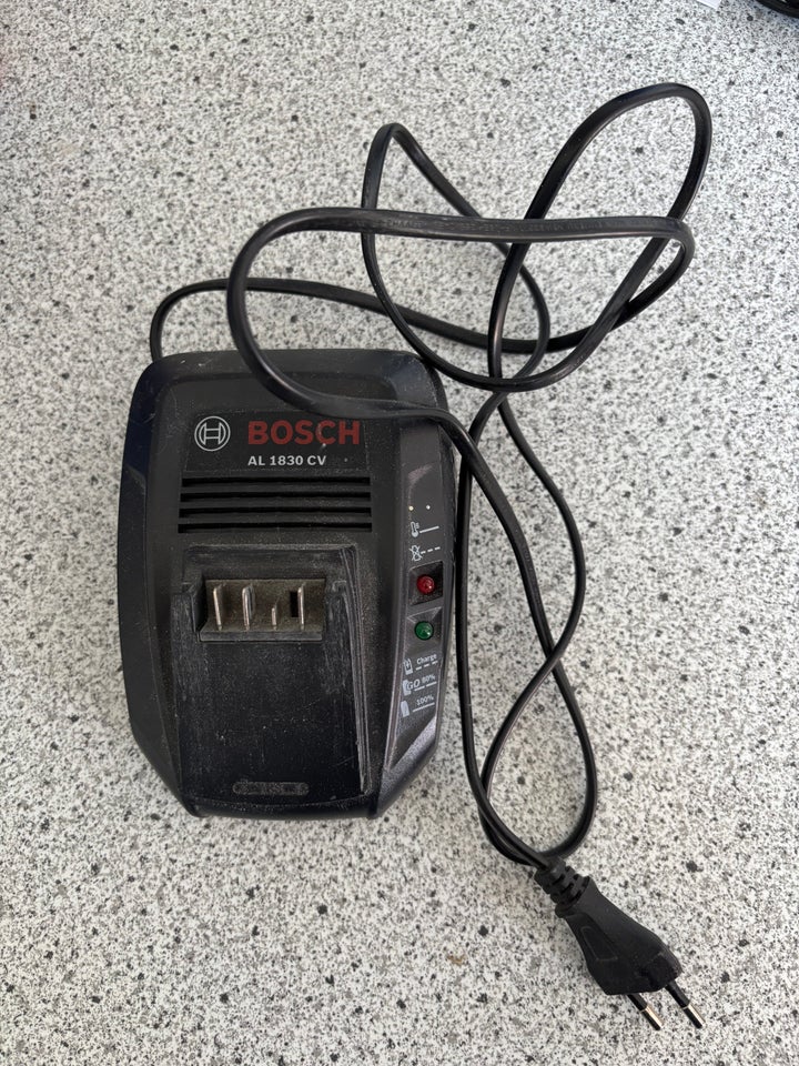 Oplader, Bosch 18v grøn