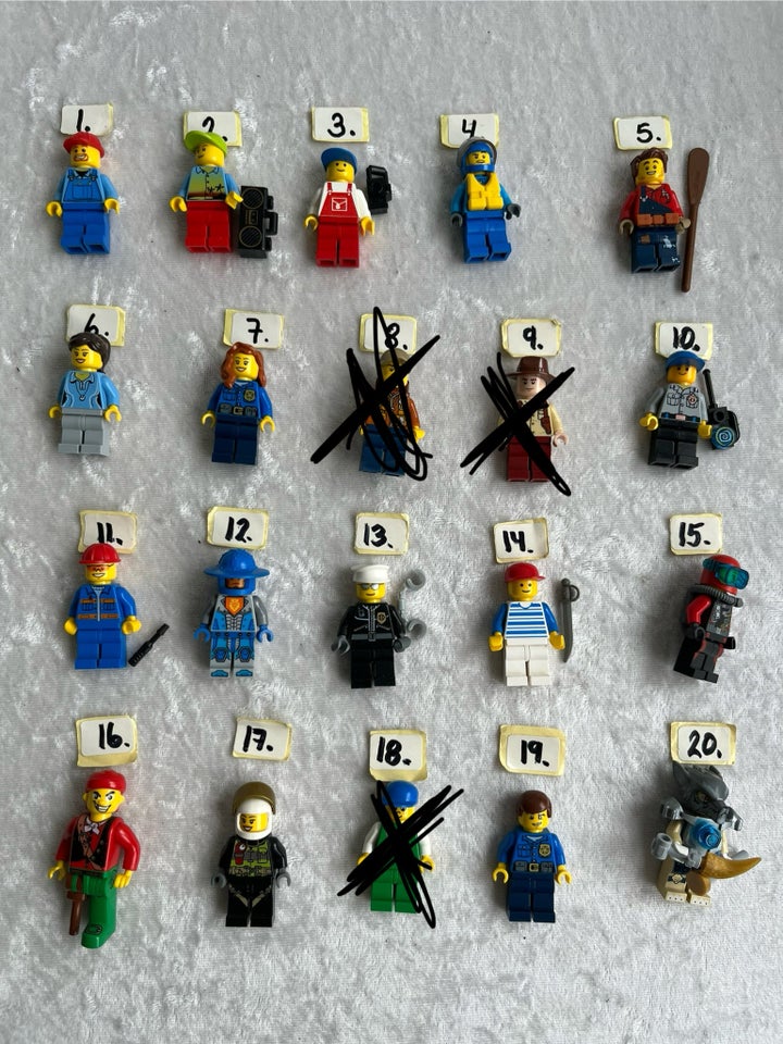 Lego Minifigures, Lego mini