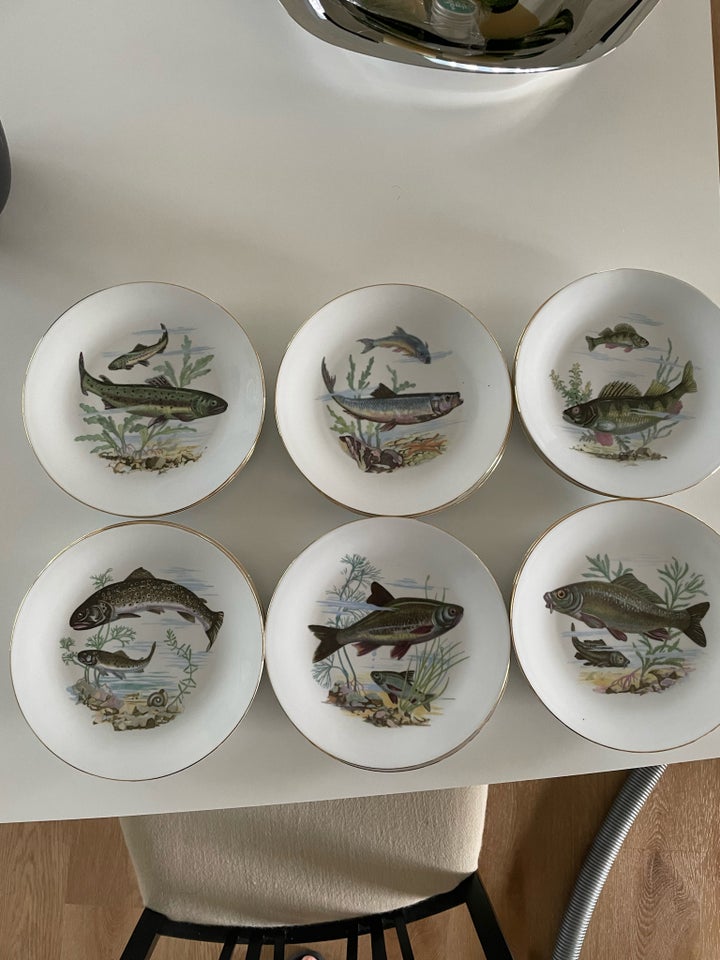 Porcelæn, Fiske tallerkener,