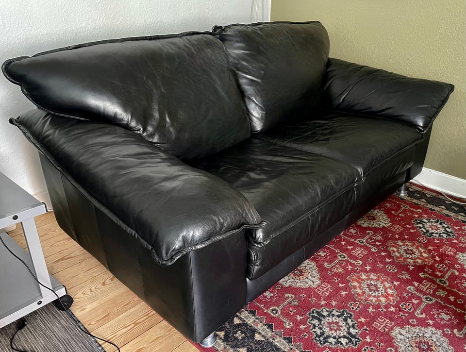 Sofa læder 2 pers