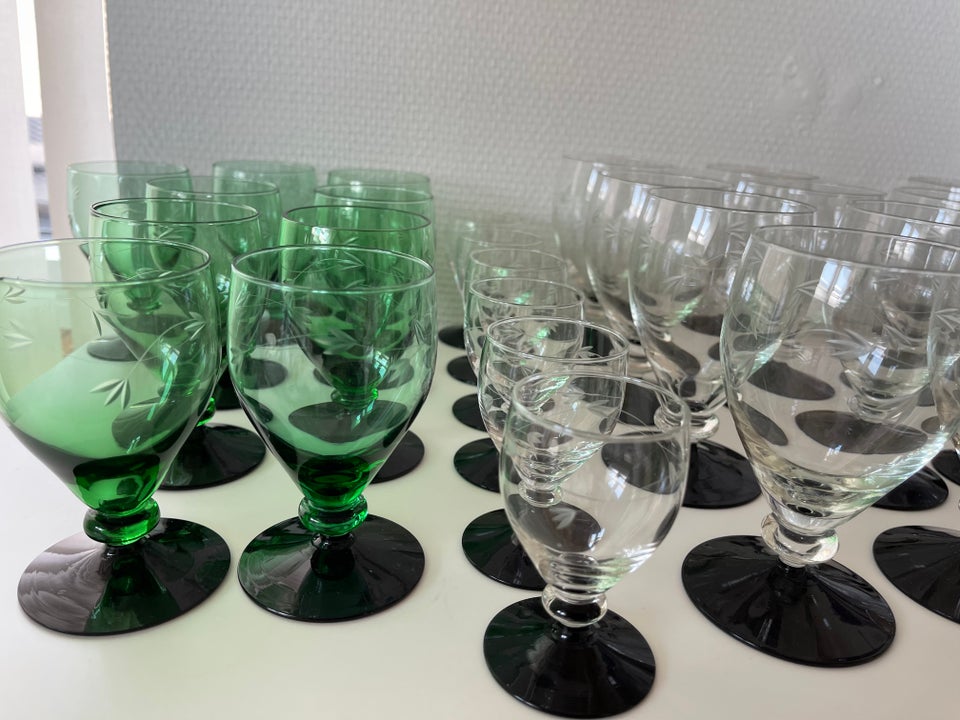 Glas, Vinglas, Ranke - Holmegaard