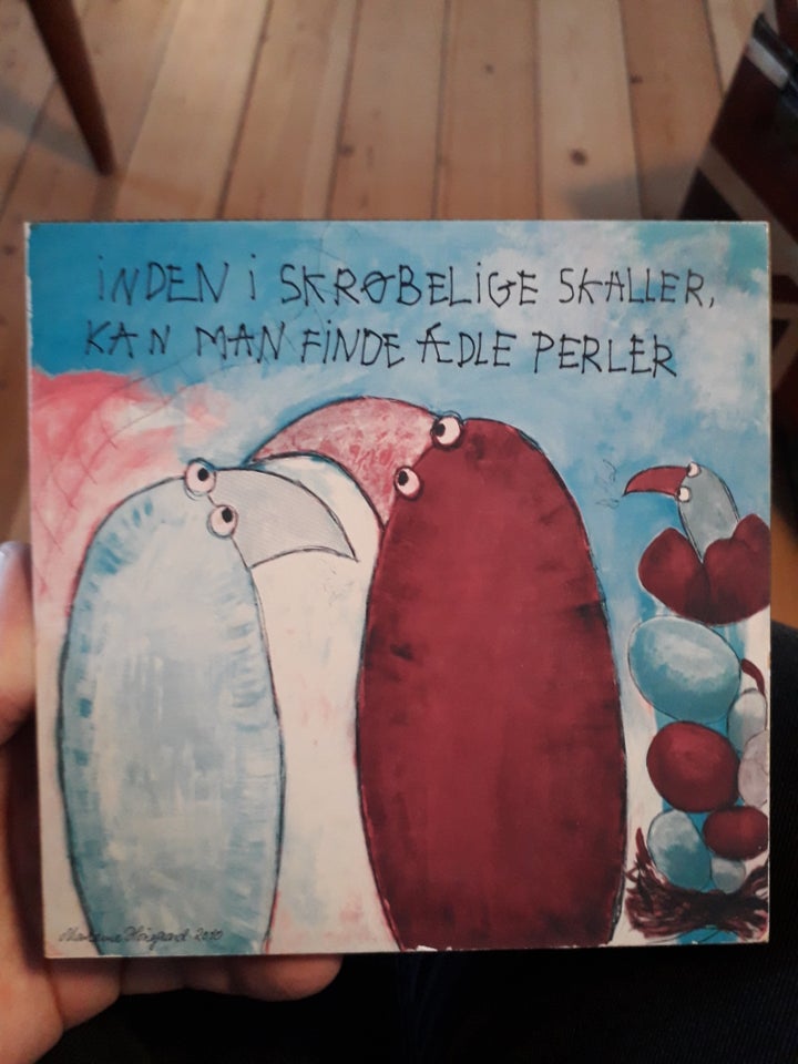 Billede på klods motiv: Fugle b: