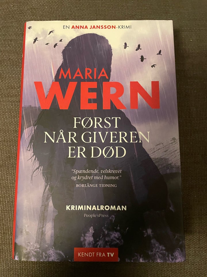 Først når giveren er død , Maria