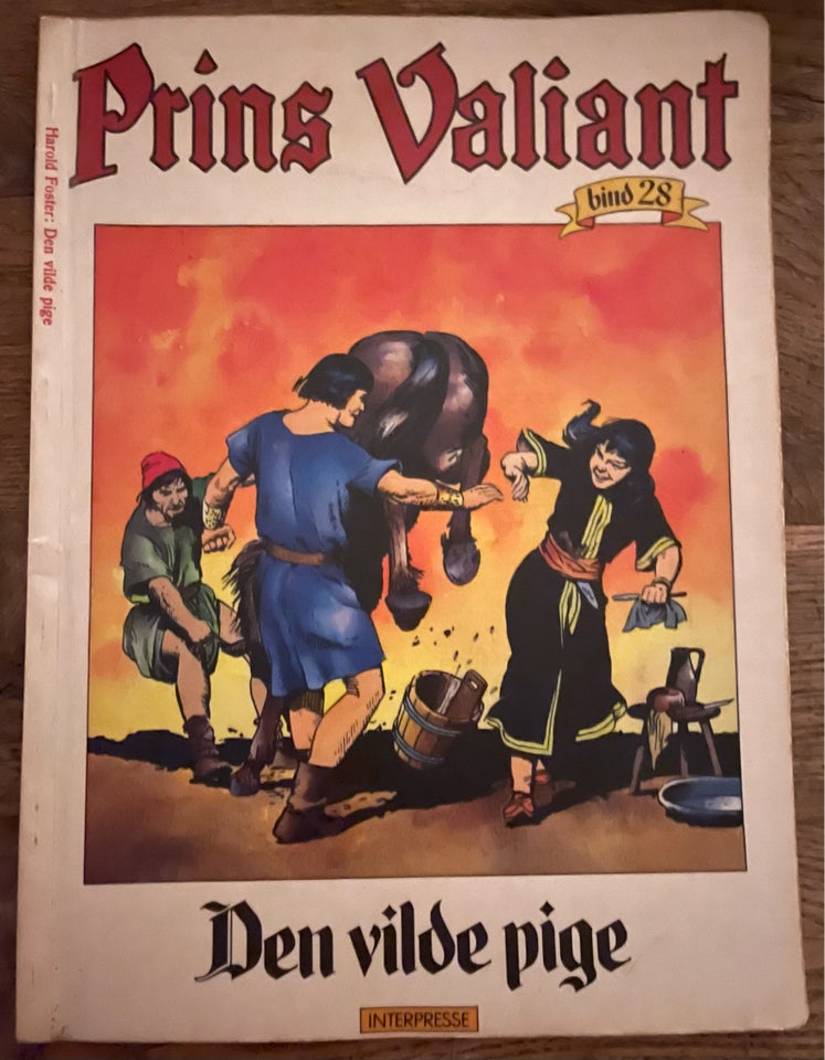 Prins Valiant bind 28, Tegneserie