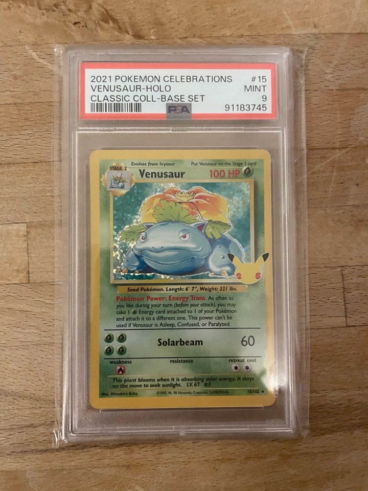 Samlekort Venusaur holo