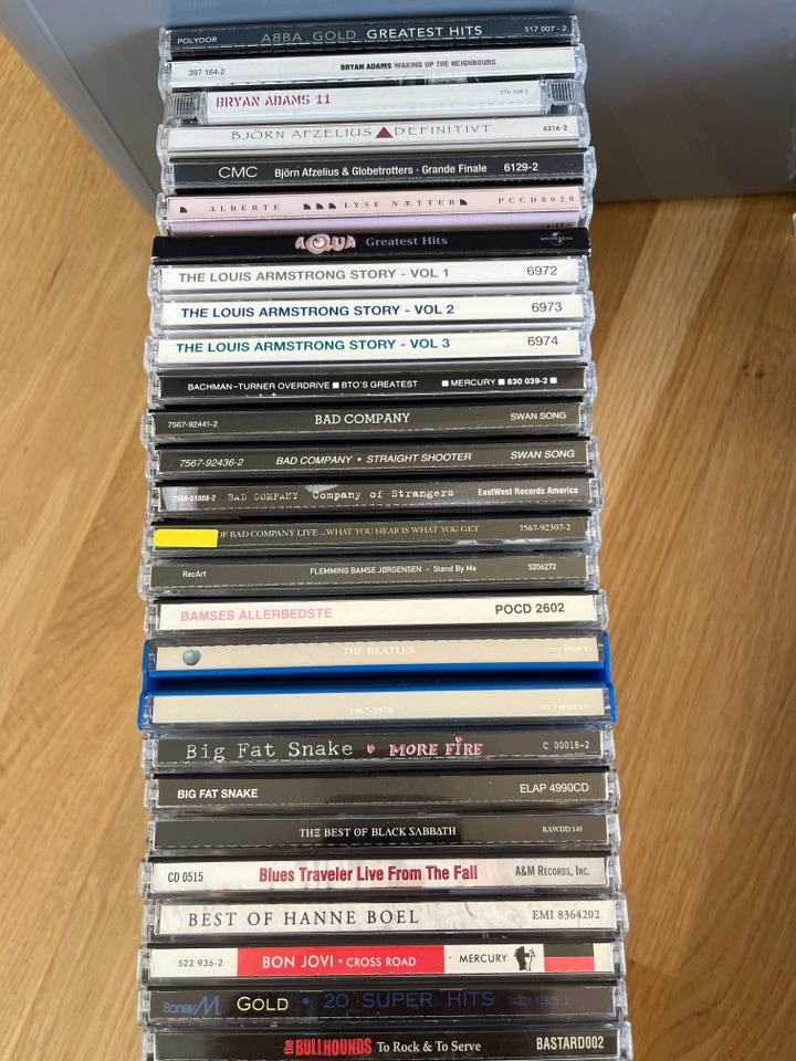 Diverse: CD samling, rock