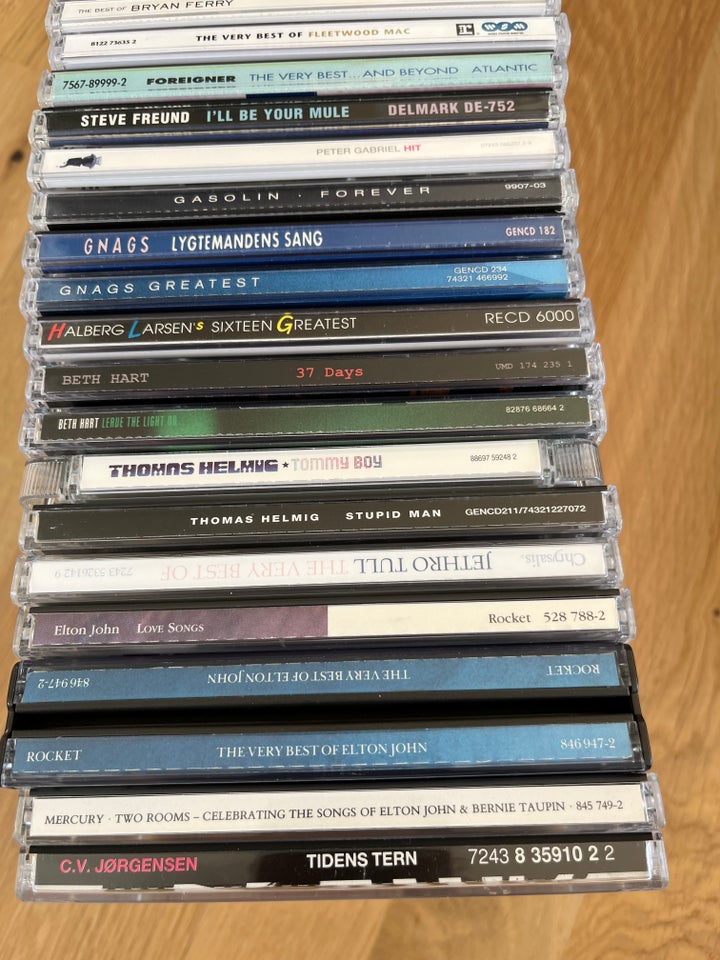 Diverse: CD samling, rock