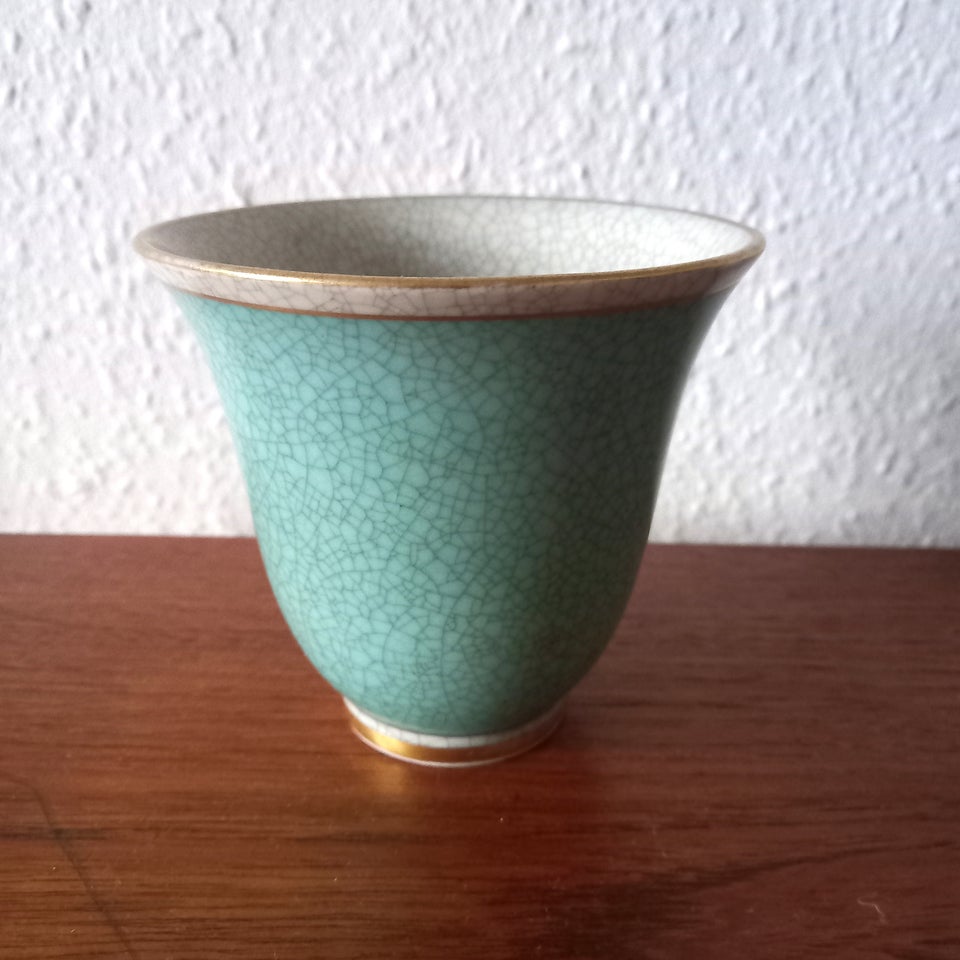 Vase Vase - grøn Lyngby Porcelæn