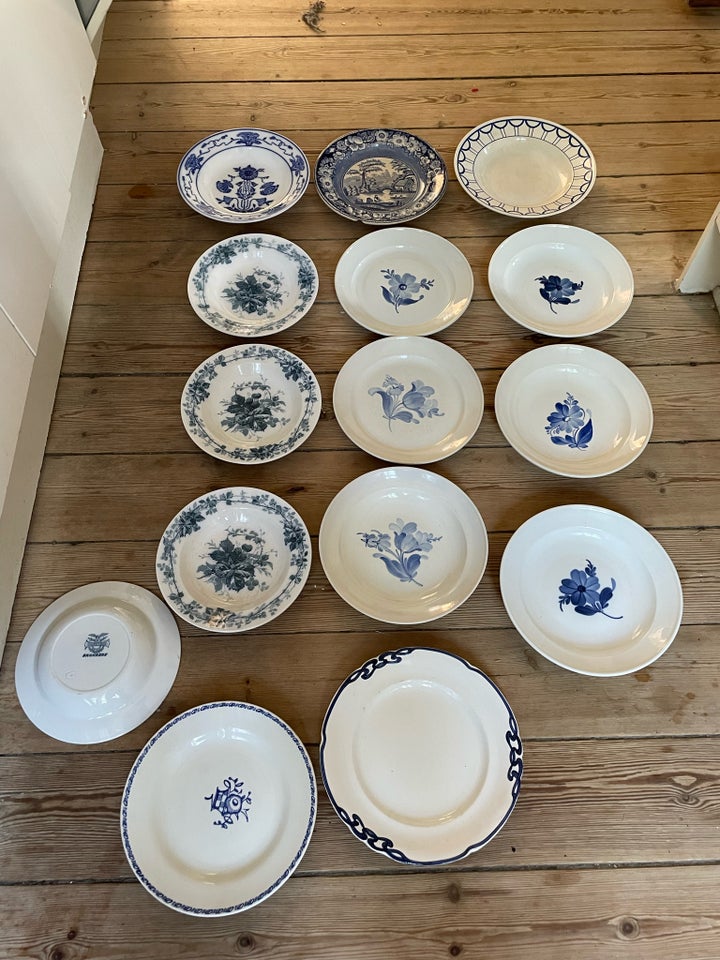 Porcelæn, Tallerkener, Villeroy