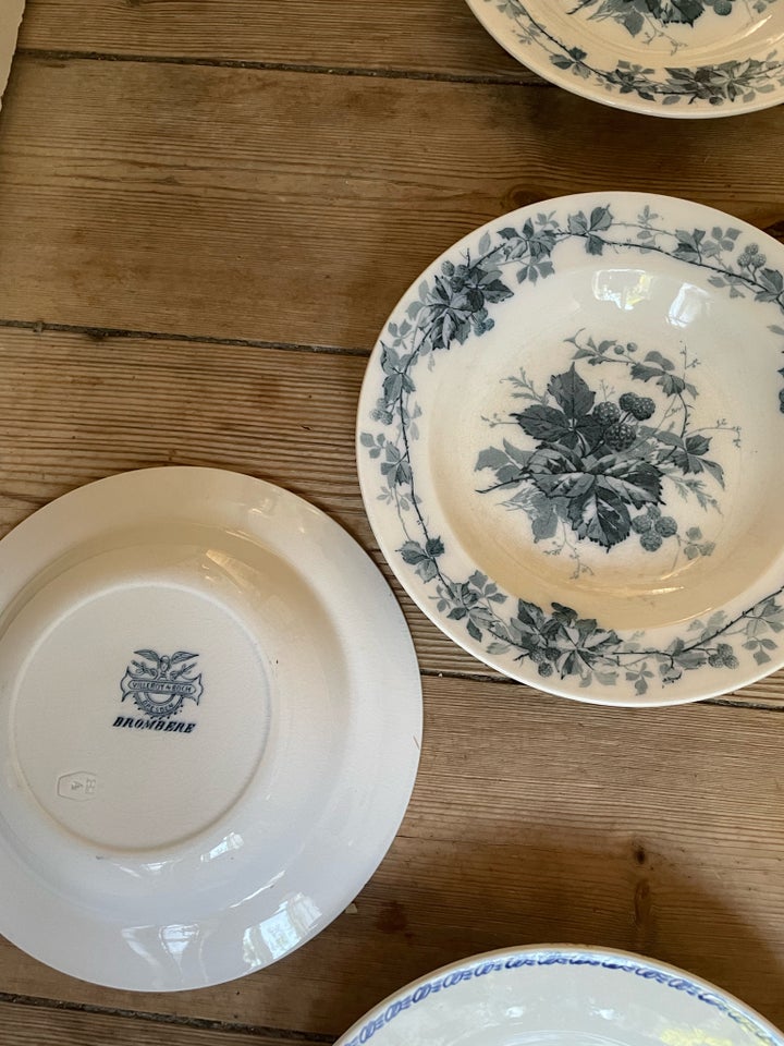 Porcelæn, Tallerkener, Villeroy