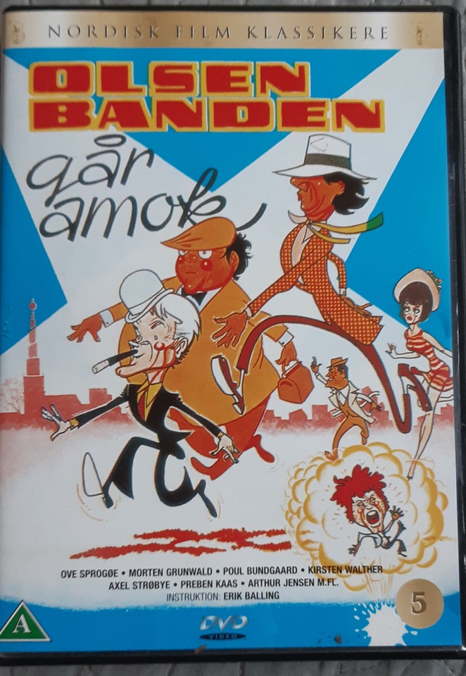 Olsen banden går amok DVD