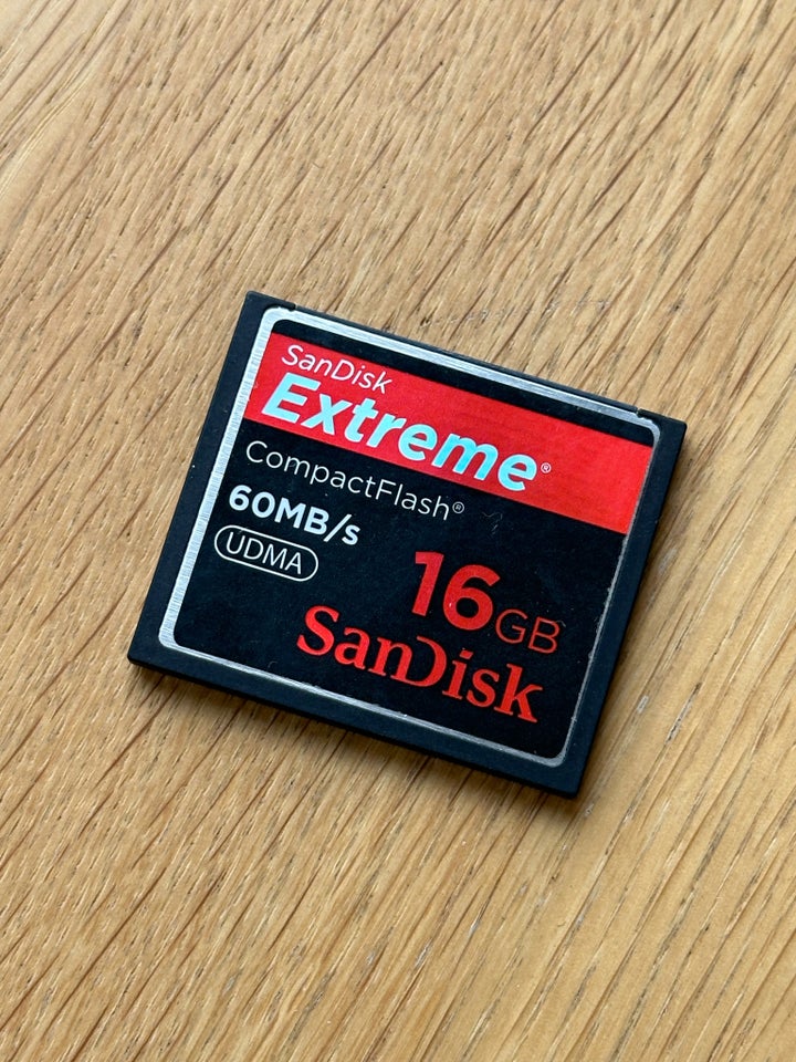 Compact Flash, Sandisk, 16GB GB