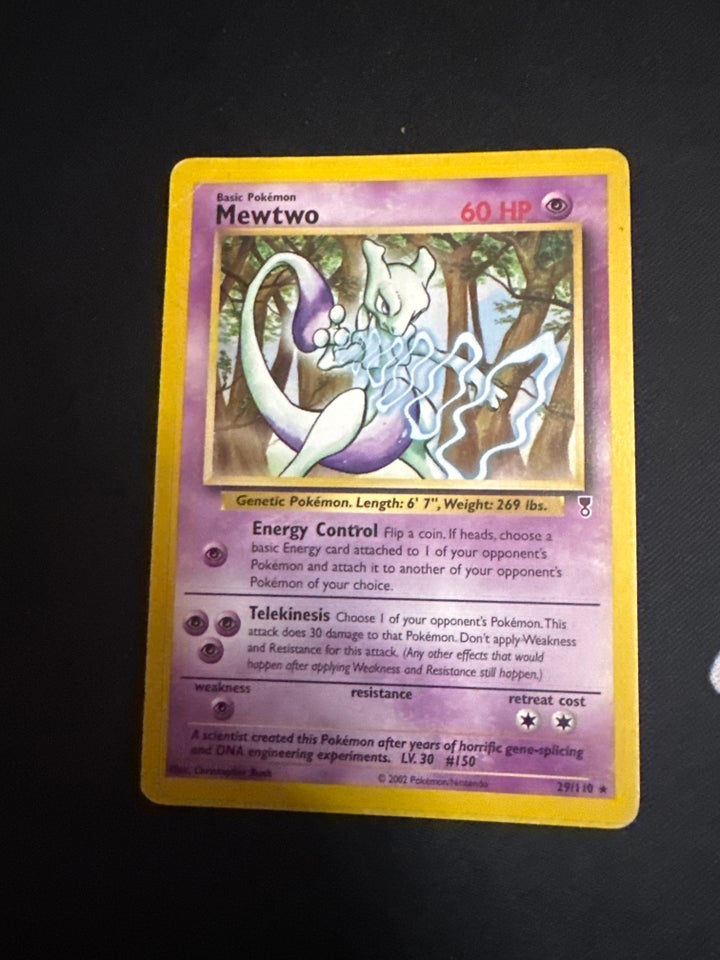 Samlekort, Mewtwo 29/110