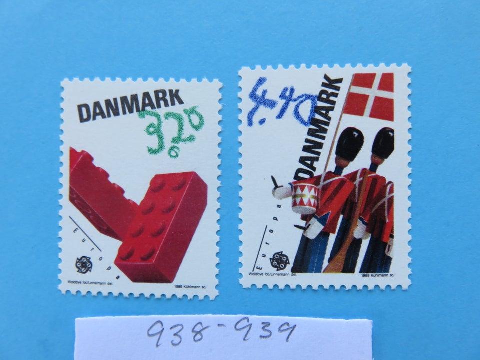 Danmark, postfrisk, AFA 938/939