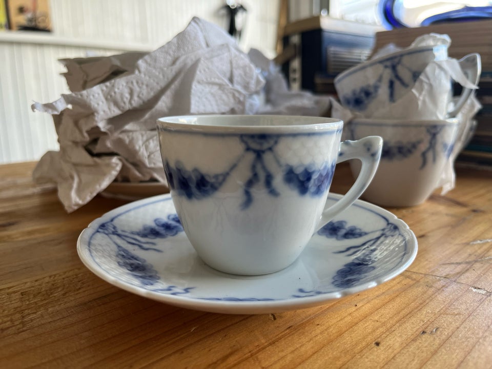 Porcelæn, 11 stk Kaffekop med