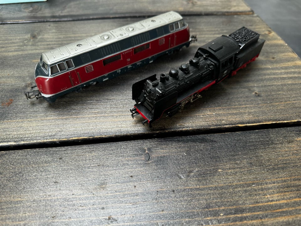 Modeltog, märklin 3021 og 3003,