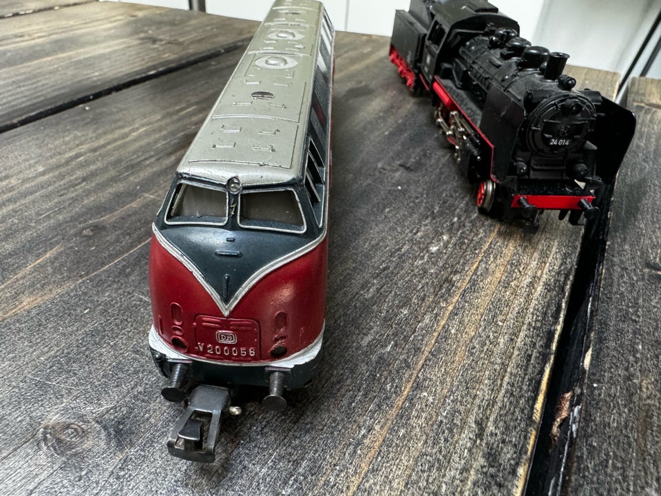 Modeltog, märklin 3021 og 3003,