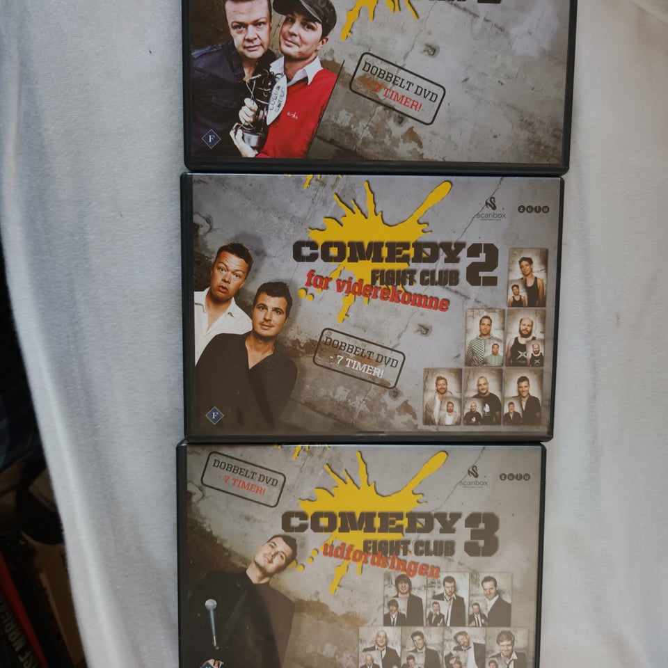 Comedy Fight Club 1-3, instruktør