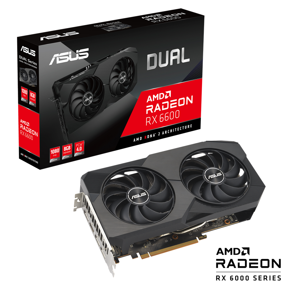 Radeon RX 6600 Asus 8 GB RAM