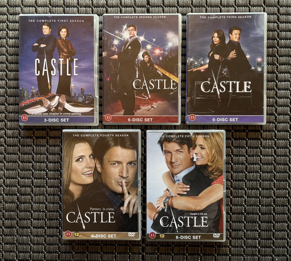 Castle, DVD, TV-serier