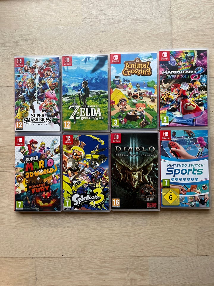 Diverse spil, Nintendo Switch,