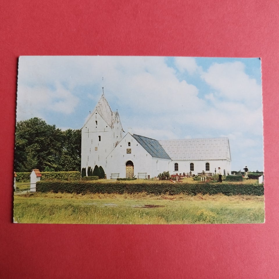 Postkort, Rømø Kirke.