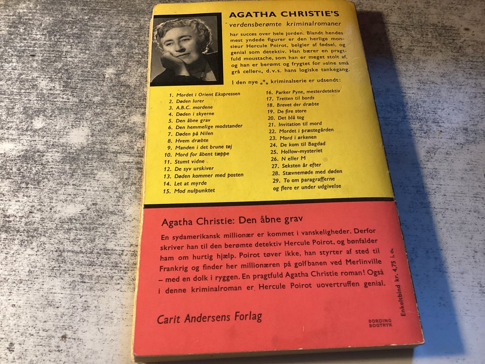 Den åbne grav 5 Agatha Christie 