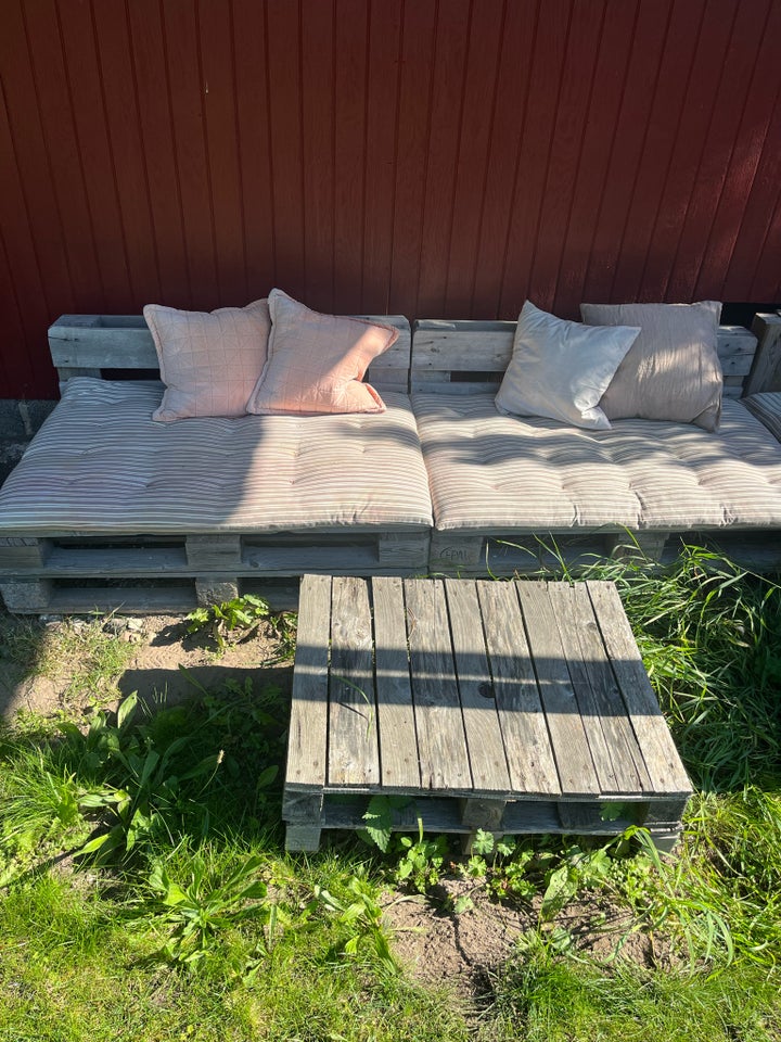 Havesofa Pallesofa Træ