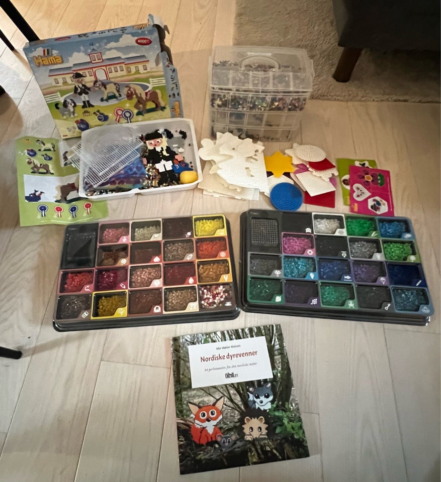 Perler/plader, Perler incl