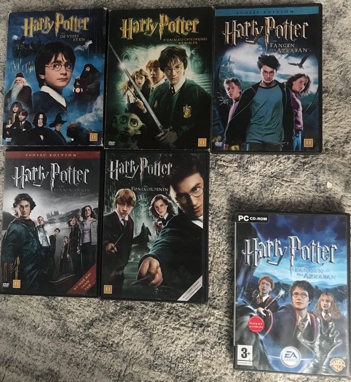 Harry Potter, DVD, familiefilm