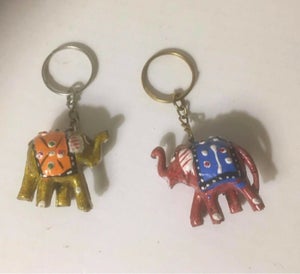 Elefant i nøglering Retro