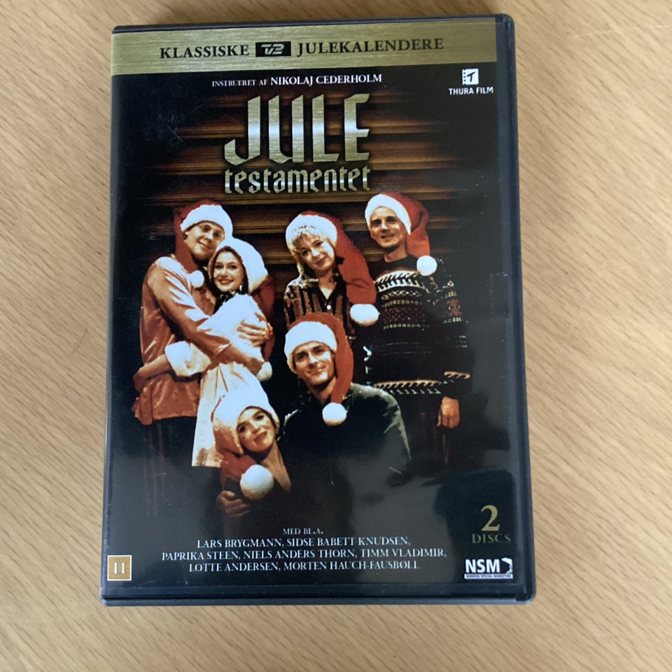 Juletestamentet, DVD, TV-serier