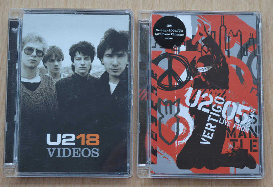 U2, DVD, andet