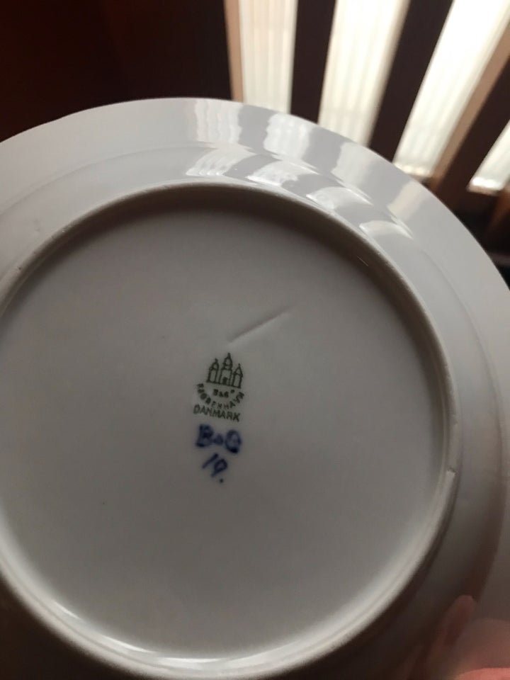 Porcelæn Tallerken  Royal