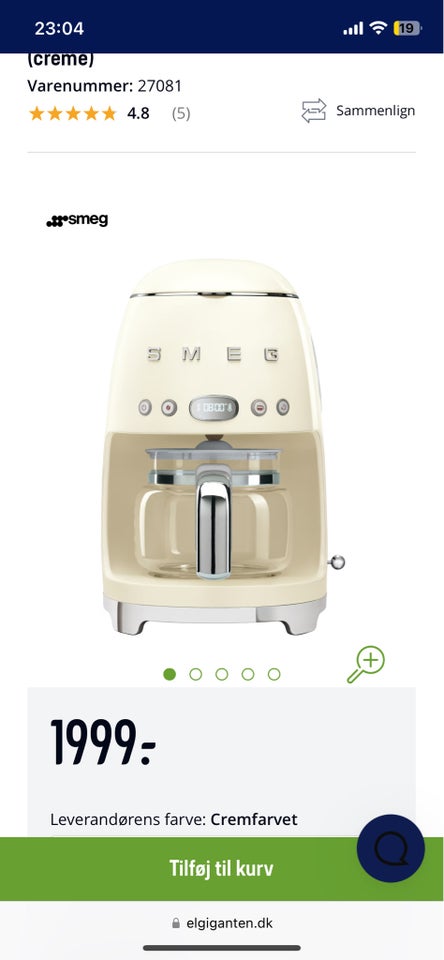 Coffee maker Smeg