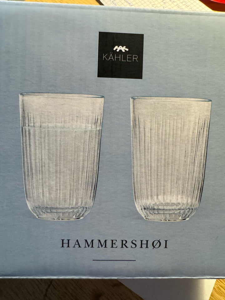 Glas, Kähler Hammershøi glas,