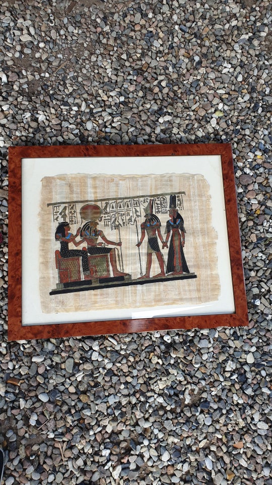 Billeder malet på papyrus , Egypten