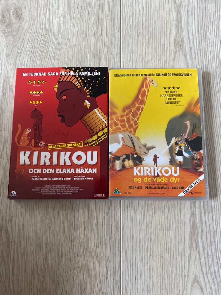 Kirikou Film på dvd, instruktør