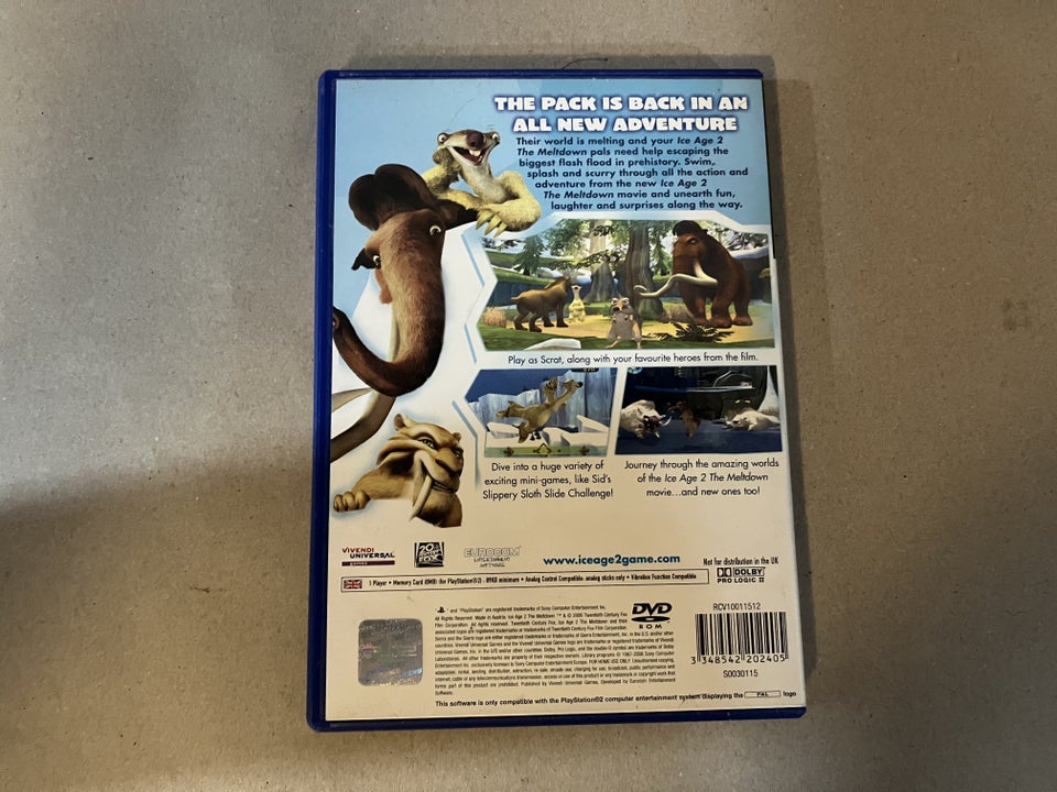 Ice Age 2: The Meltdown, PS2