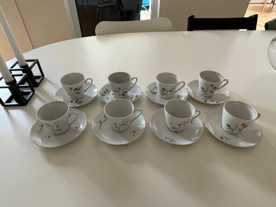 Porcelæn, Kaffestel , Kahla