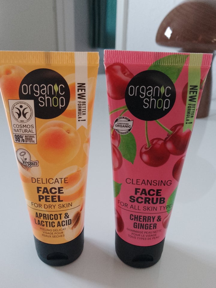 Hudpleje, Face Peel, Organic shop