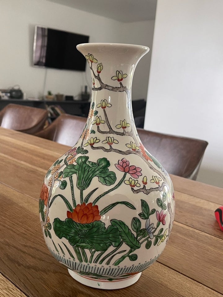 Porcelæn Vase  famille rose vase