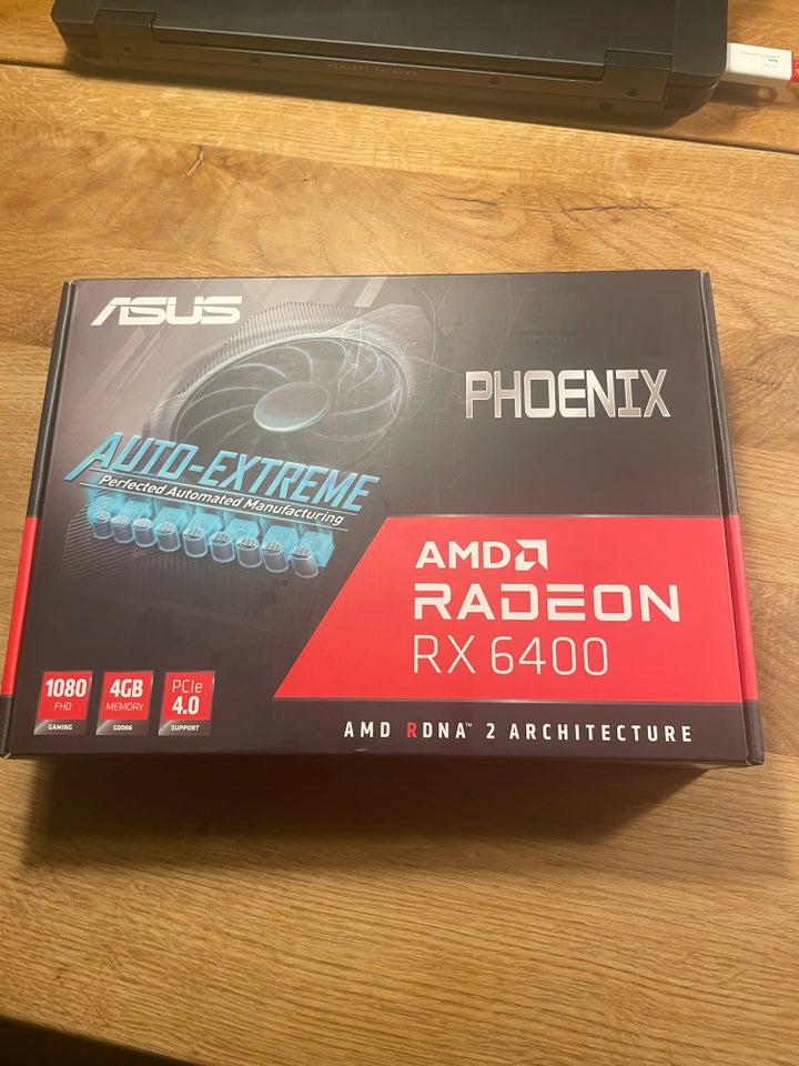 AMD Radeon RX6400 Radeon, 4 GB RAM,