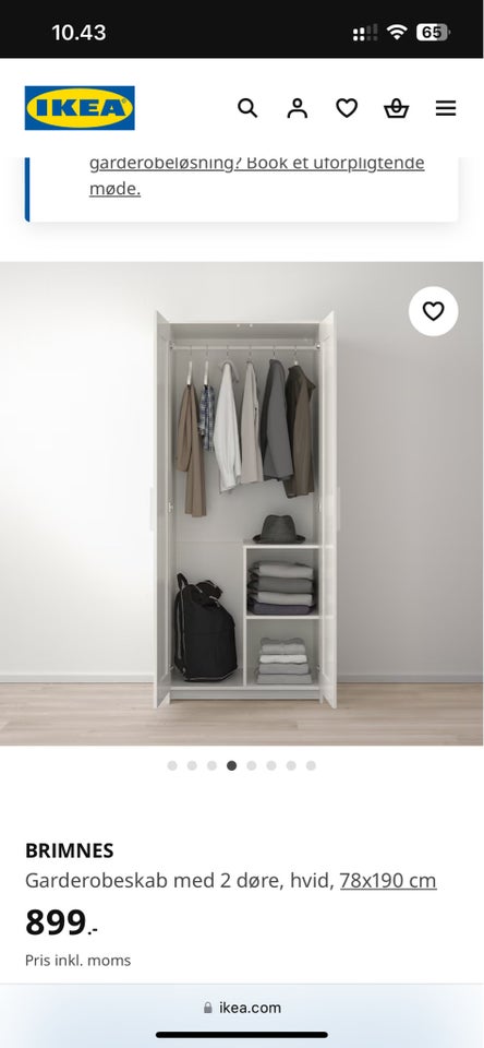 Ikea klædeskab