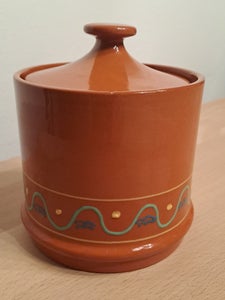 Keramik Krukke med låg Kari
