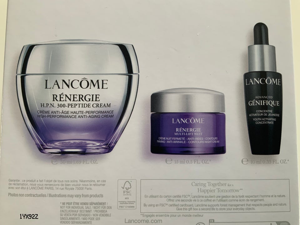 Ansigtspleje, Lancome