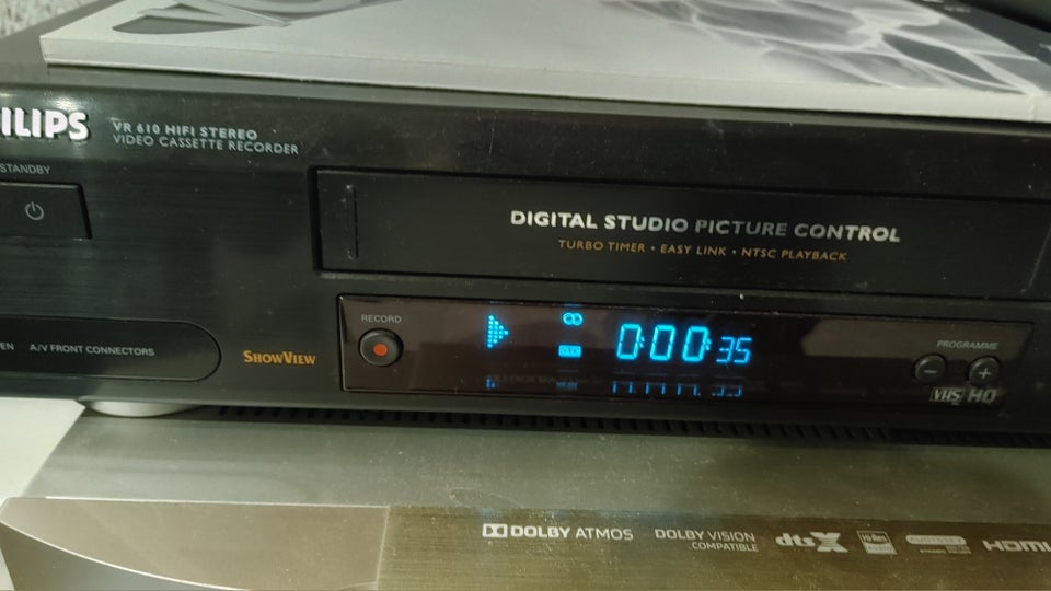 VHS videomaskine, Philips, VR 610