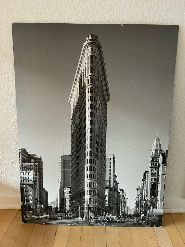 Plade, motiv: Flatiron Building,